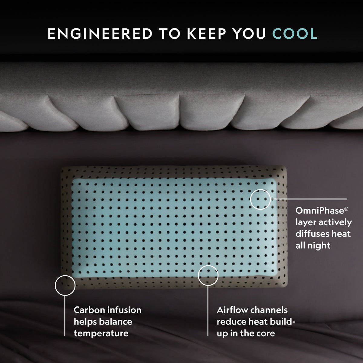 CarbonCool® Pillow