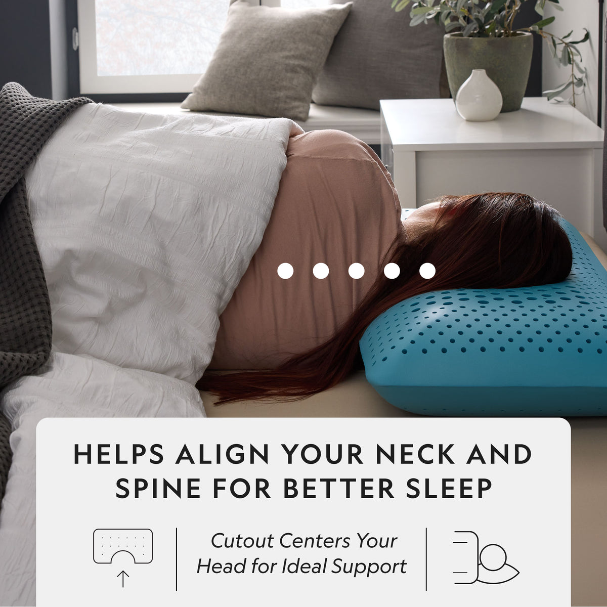 Shoulder Zoned Dough® Pillow